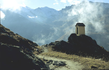 Chapelle à Levionaz